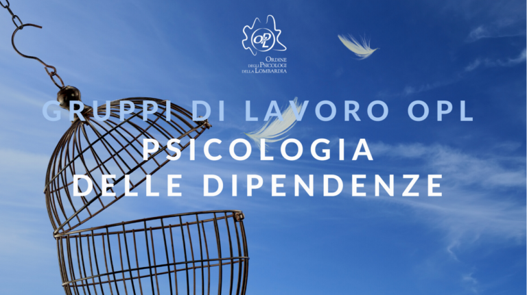 Gruppo di lavoro – Psicologia delle dipendenze.